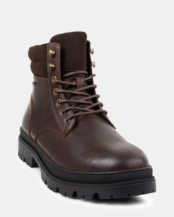 Steven New York Byron Cuir Marron