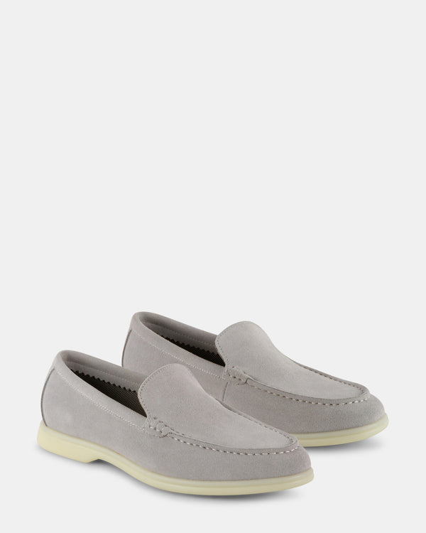 Steven New York Caliberr Daim Gris Clair