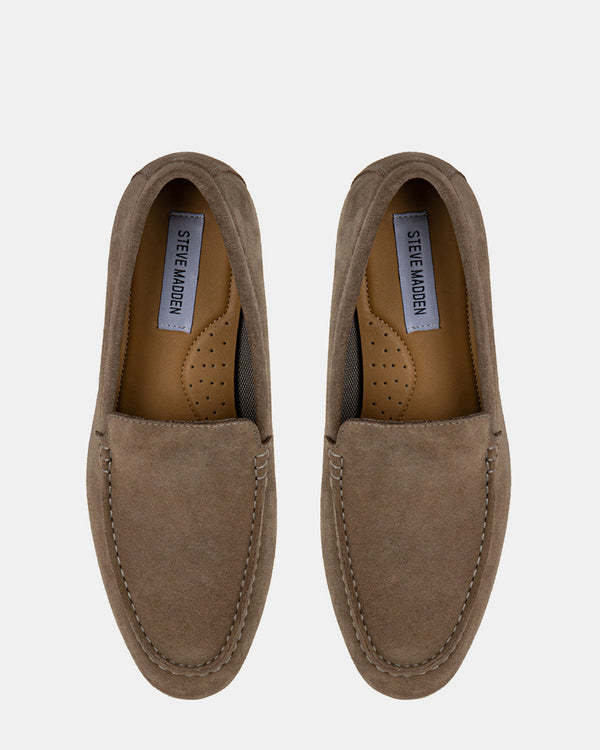 Steven New York Caliberr Daim Taupe