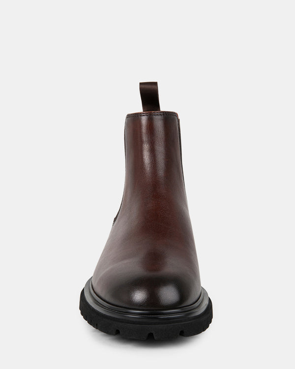 Steven New York Carver Brun Cuir