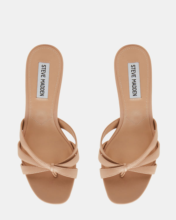 Steven New York Cary Cuir Brun Clair