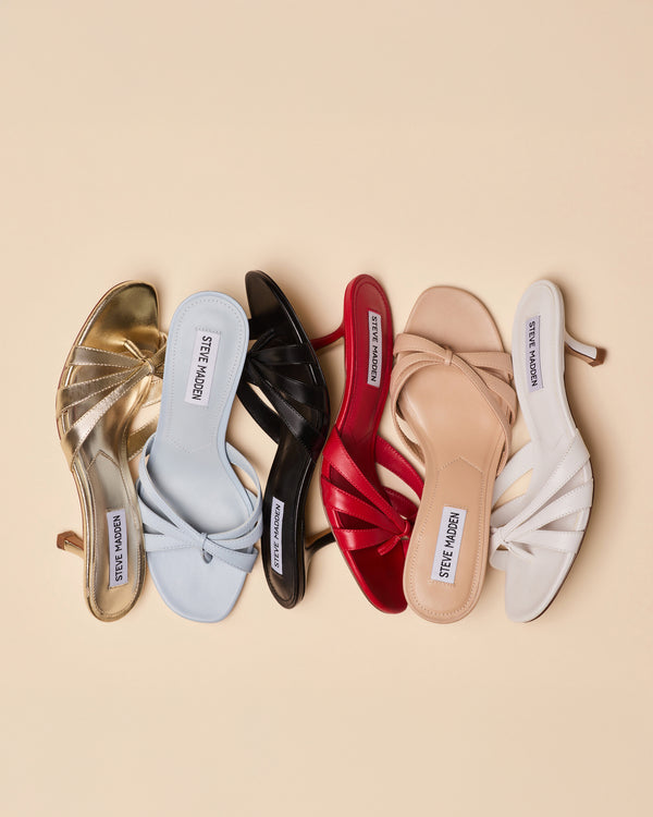 Steven New York Cary Cuir Rouge