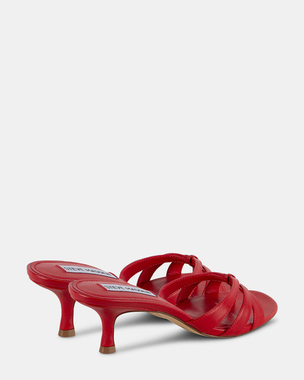 Steven New York Cary Cuir Rouge