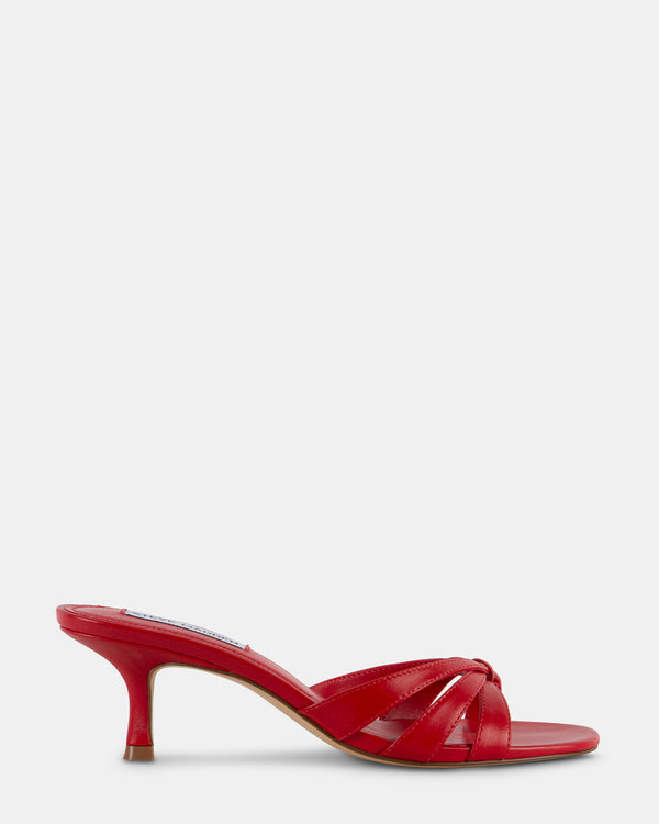 steven new york Cary Cuir Rouge