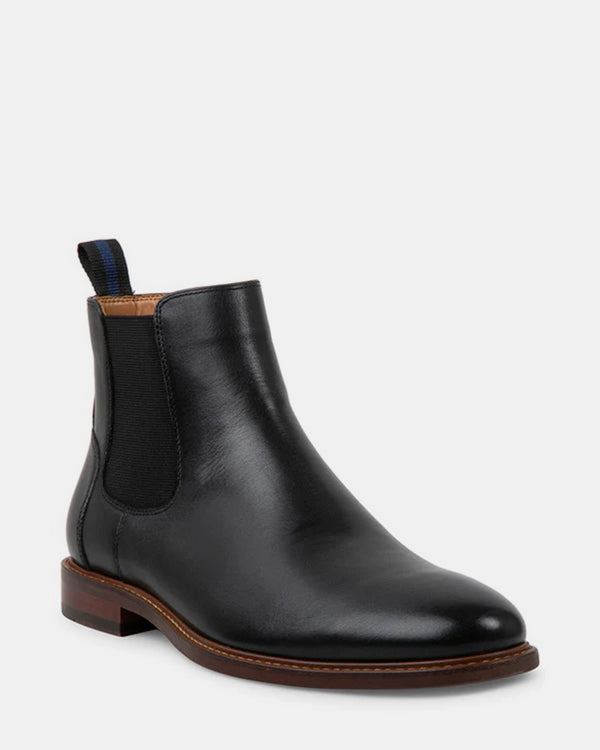 Steven New York Chase Cuir Noir