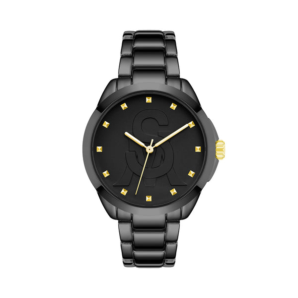 steven new york Classic Montre Classique Noire