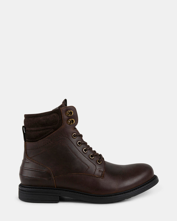 steven new york Cloverrr Cuir Marron