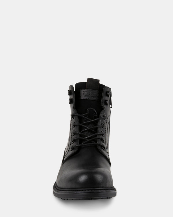 Steven New York Cloverrr Cuir Noir
