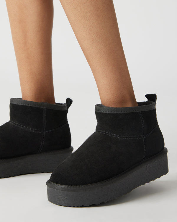 Steven New York Crue Noir Suede