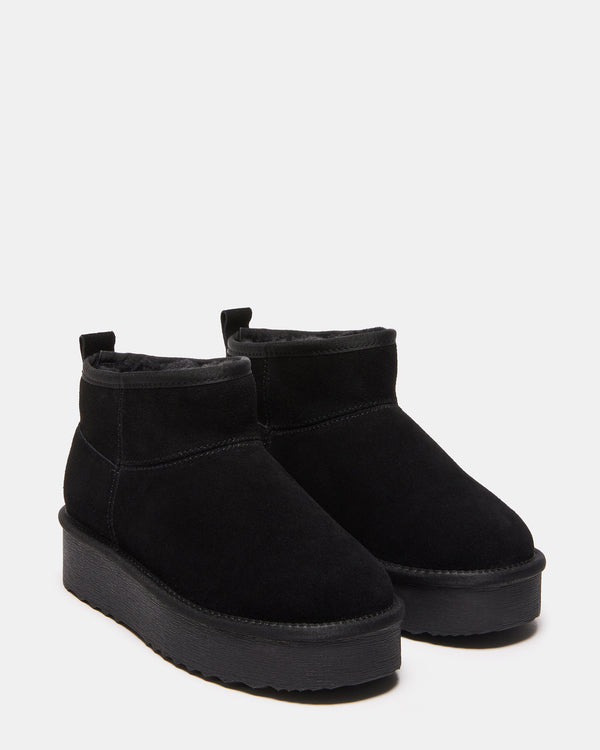 Steven New York Crue Noir Suede