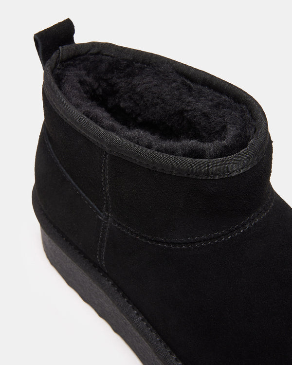 Steven New York Crue Noir Suede