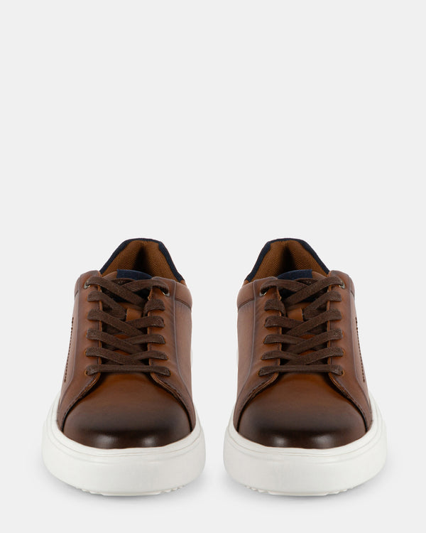 Steven New York Cuir Cognac Belaire