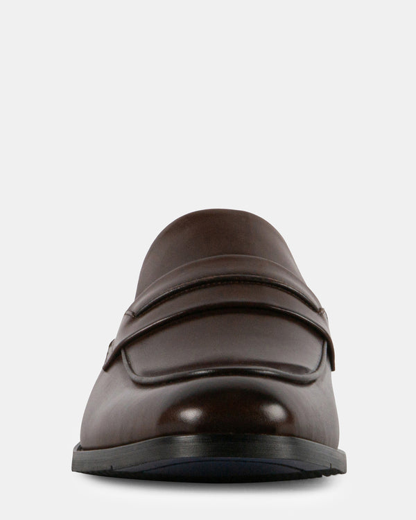 Steven New York Cuir Marron Kingsled