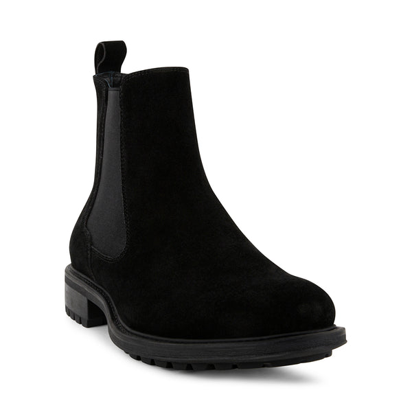 Steven New York Curtis En Daim Noir