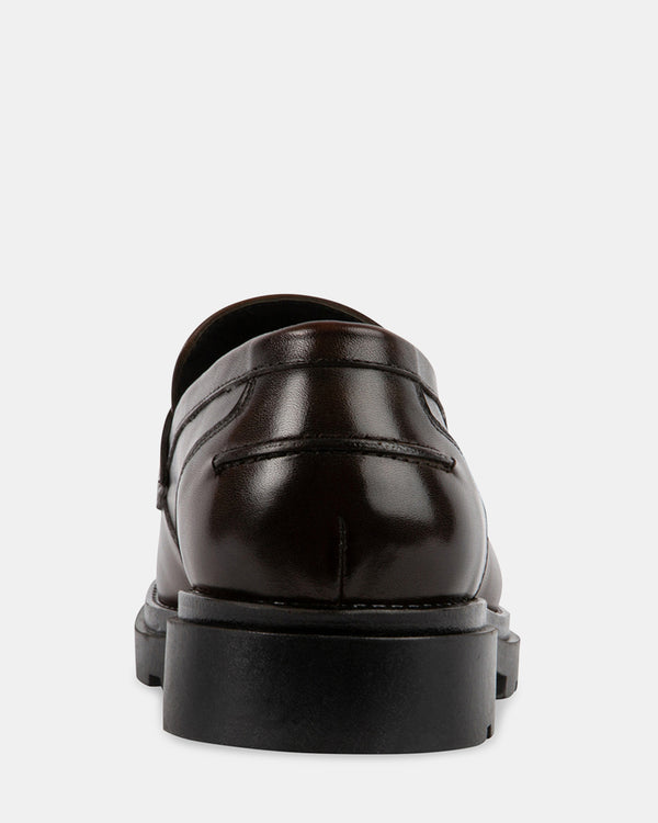 Steven New York Dackk Brun Cuir