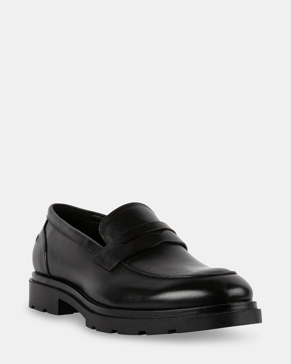 Steven New York Dackk Cuir Noir