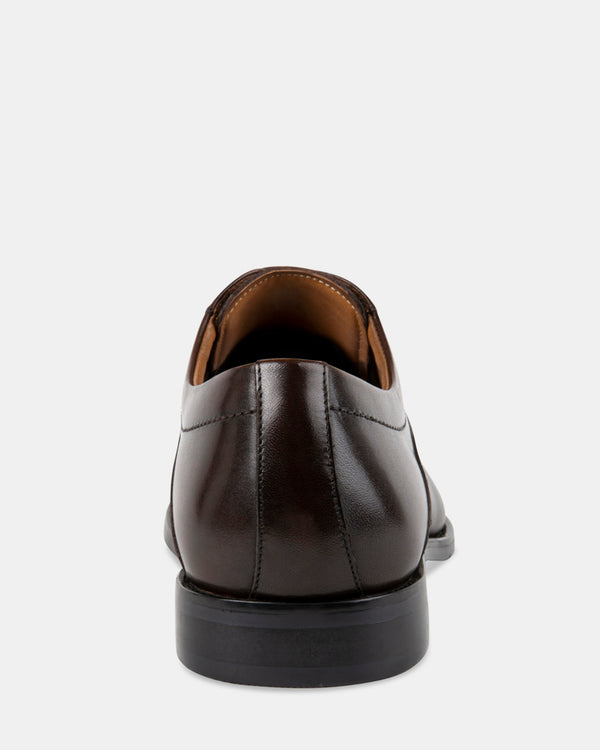 Steven New York Daegan Brun Cuir