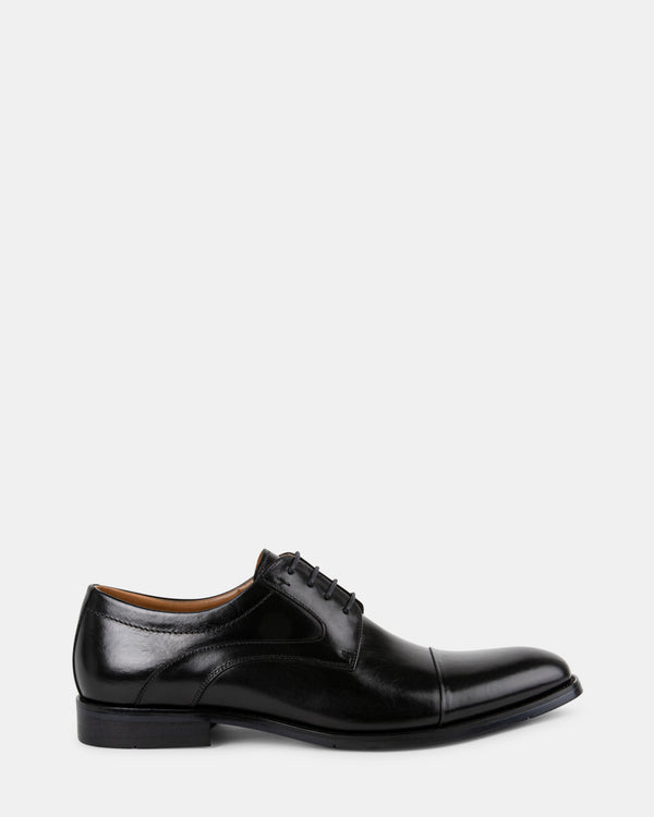 steven new york Daegan Cuir Noir