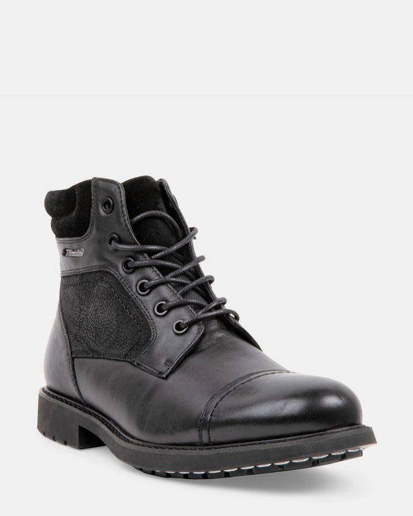 Steven New York Darin Cuir Noir