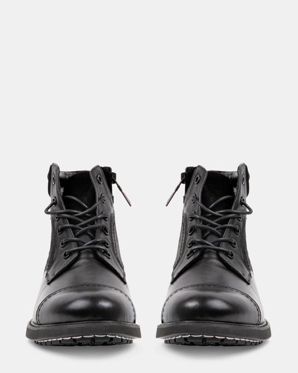 Steven New York Darin Cuir Noir