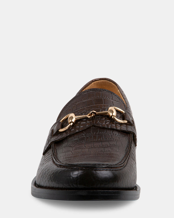 Steven New York Darko Brun Cuir