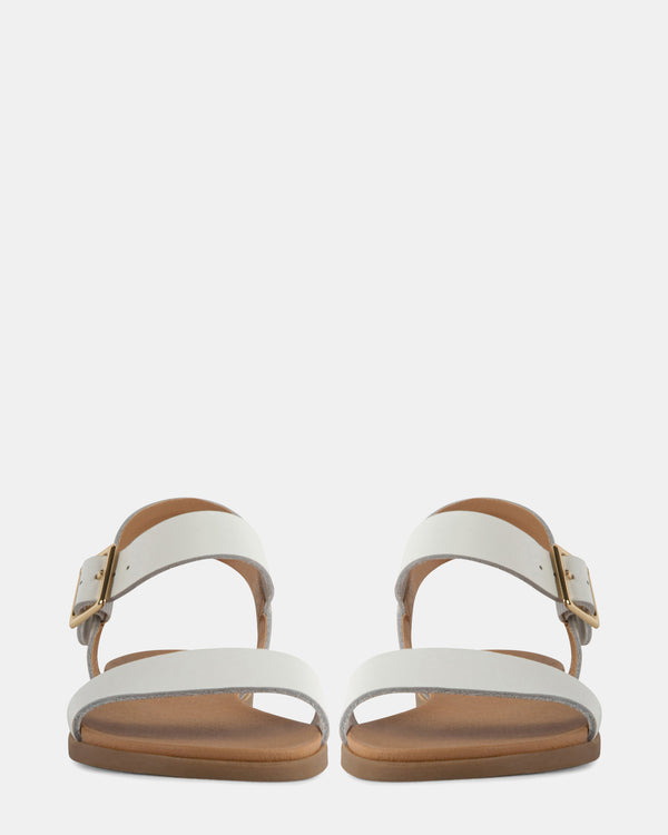 Steven New York Daryn Cuir Blanc