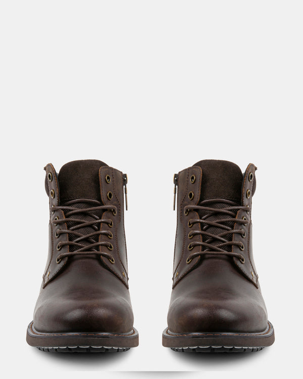 Steven New York Dawnch Brun Cuir