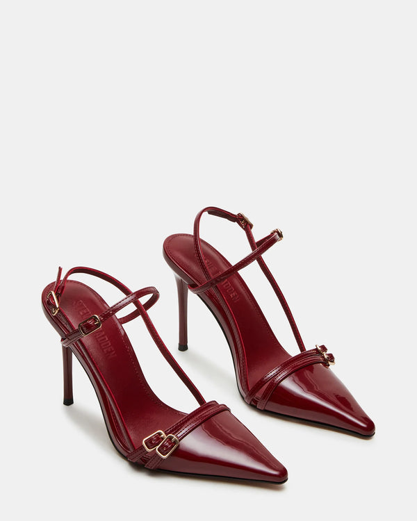 Steven New York Deagan Bourgogne Vernis