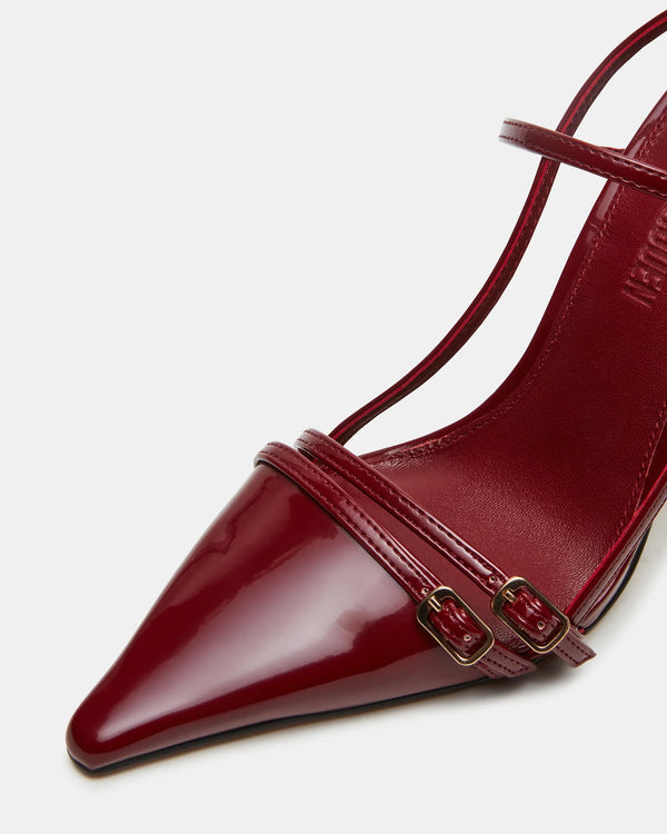 Steven New York Deagan Bourgogne Vernis