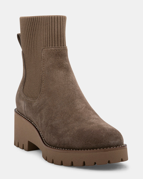 Steven New York Delta Taupe Suede