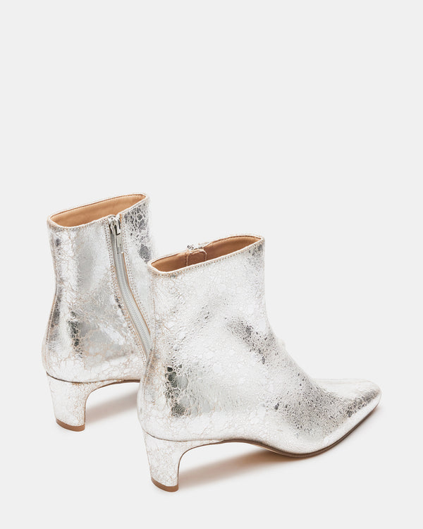 Steven New York Delvie Cuir Argent