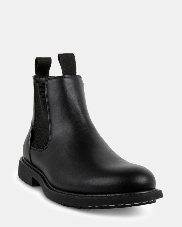 Steven New York Devlan Cuir Noir