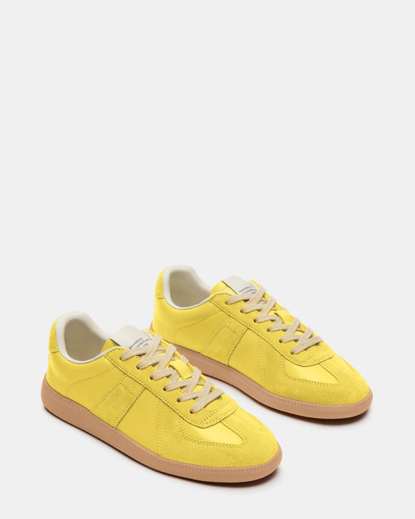 Steven New York Dixin Cuir Jaune