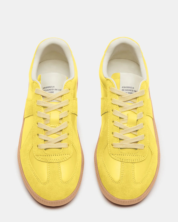 Steven New York Dixin Cuir Jaune