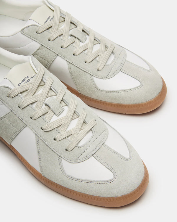 Steven New York Dixinm Cuir Blanc