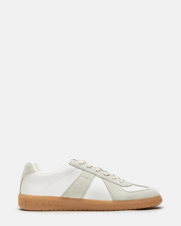 steven new york Dixinm Cuir Blanc