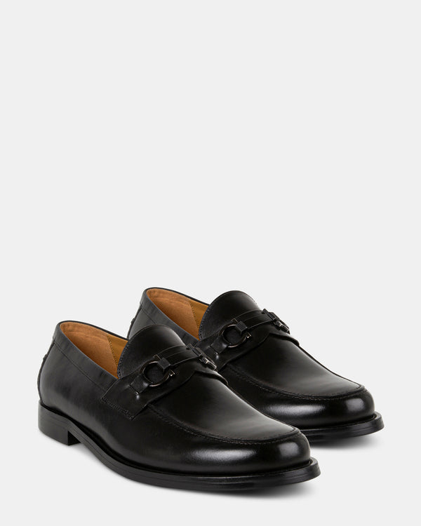 Steven New York Dolph En Cuir Noir