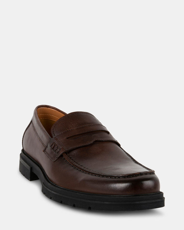 Steven New York Dontey Cuir Marron