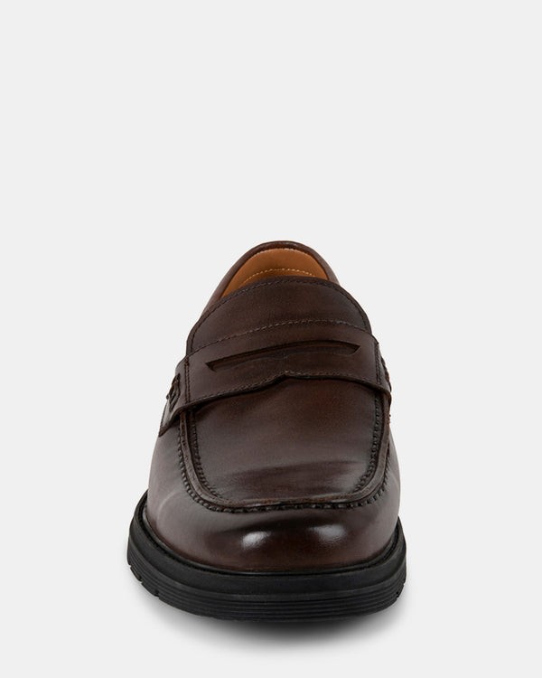 Steven New York Dontey Cuir Marron