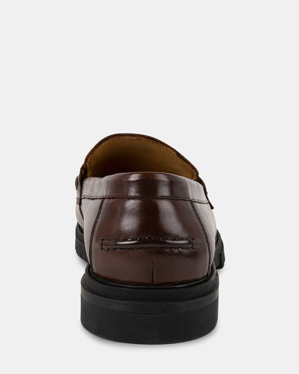 Steven New York Dontey Cuir Marron