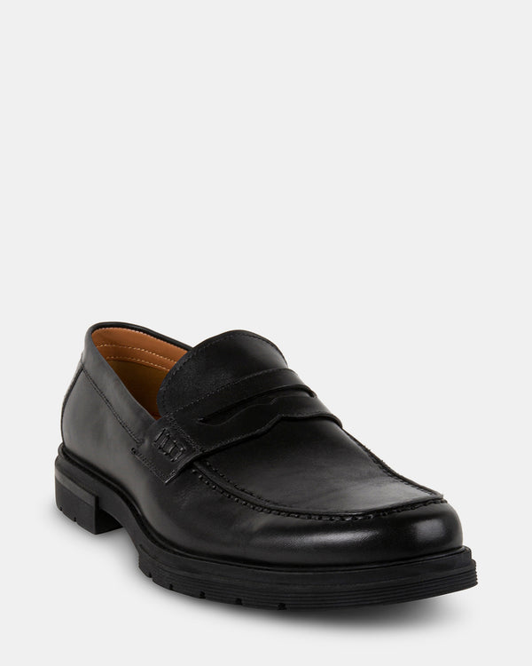 Steven New York Dontey Cuir Noir