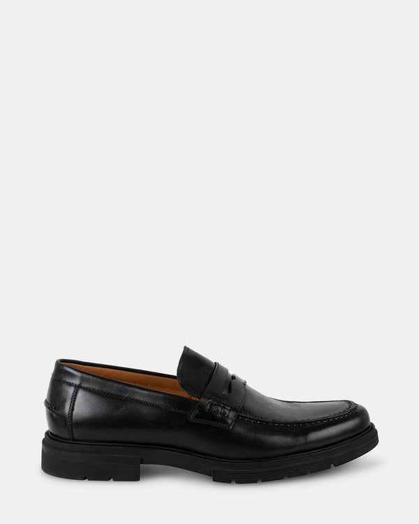 steven new york Dontey Cuir Noir