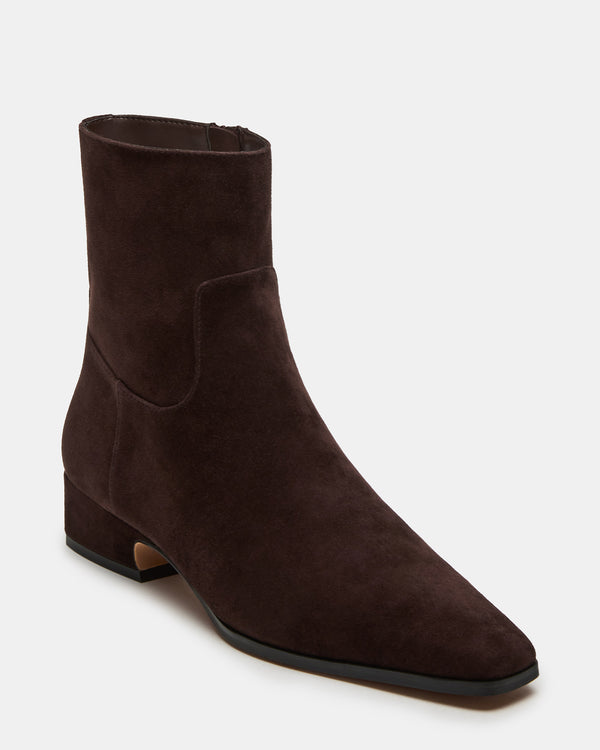 Steven New York Dusty Brun Suede