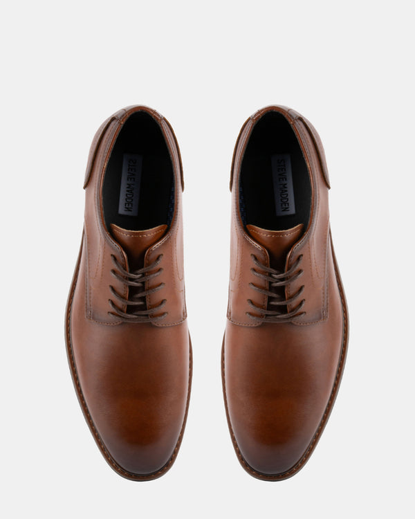Steven New York Edwards Cuir Cognac