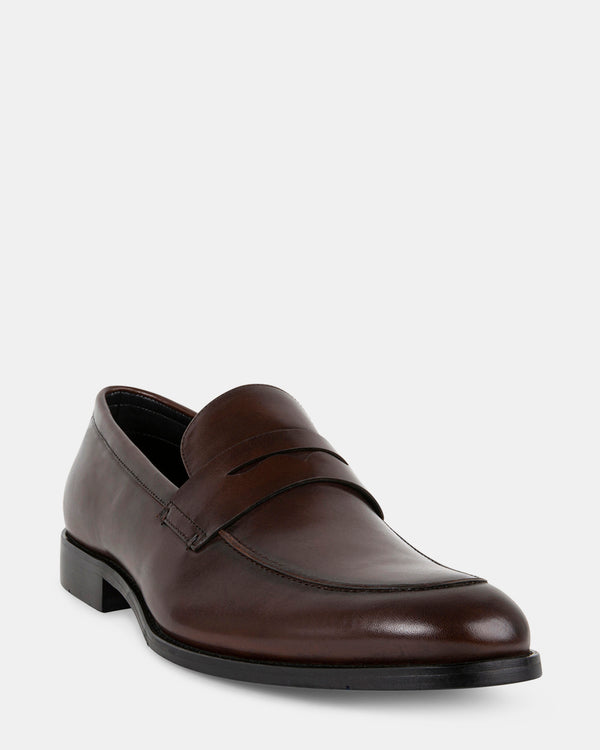 Steven New York Efrian Brun Cuir