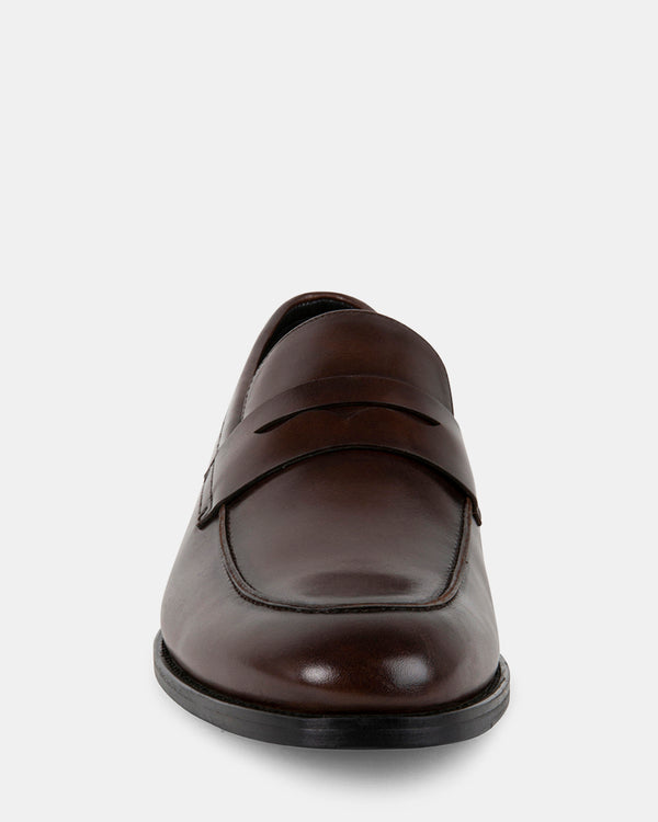 Steven New York Efrian Brun Cuir