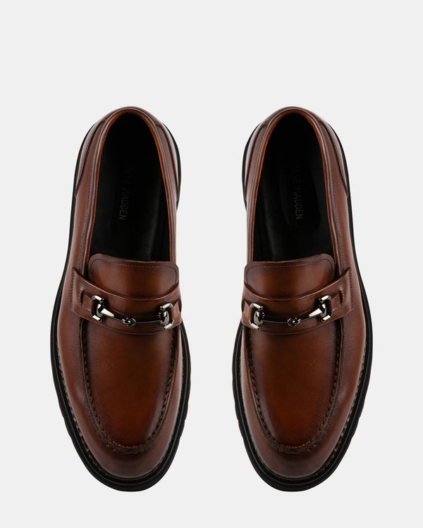 Steven New York Elisio Cuir Tan