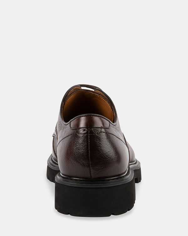 Steven New York Emmeric Brun Cuir