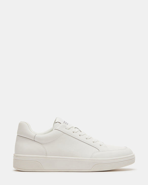 steven new york Engage Cuir Blanc