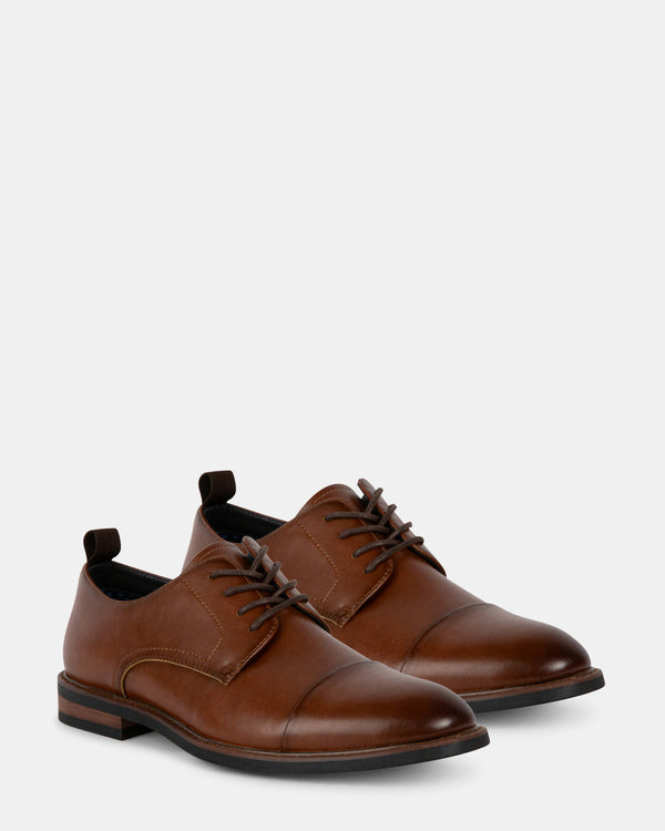 Steven New York Evolute Cuir Cognac √âvolutif